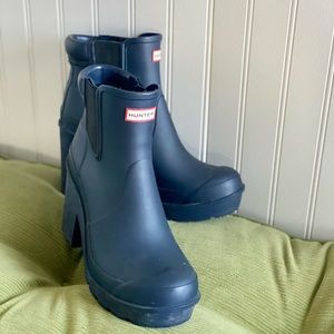 Blue Hunter Rubber Booties